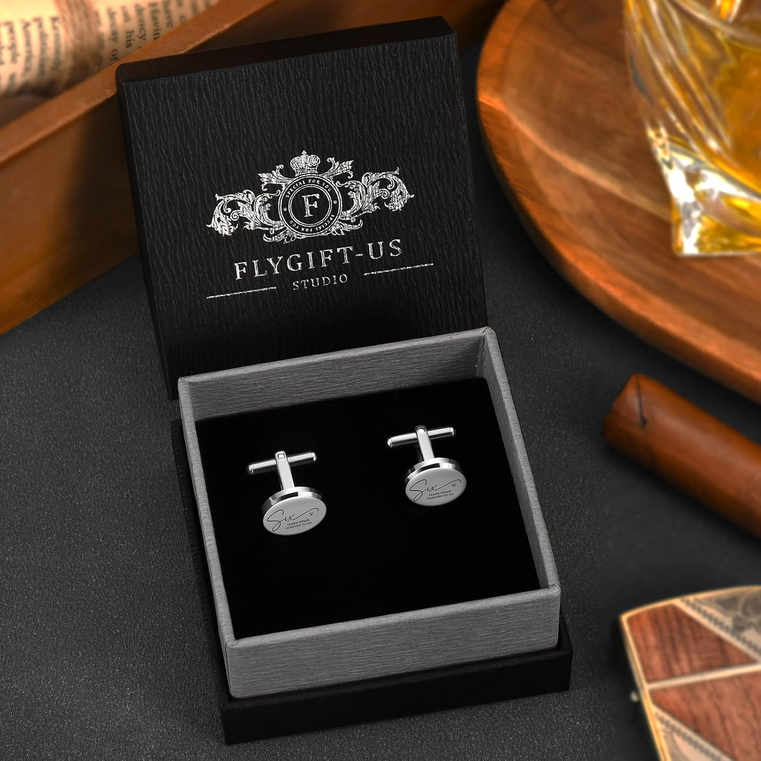 6 Year Wedding Gift for Him Husband Anniversary, Iron 6th Marriage Anniversario Gift for Men