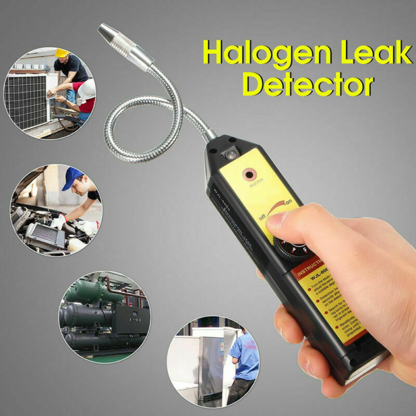 WJL-6000 Lecksucher mit Kontrollleuchte für Halogen-Gas/Kältemittel-Gas-Lecksuchgerät