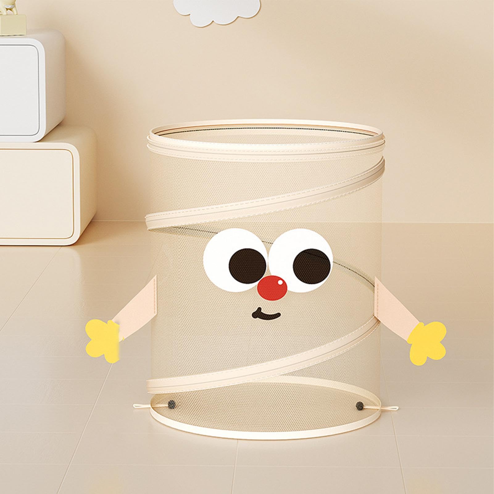 Amazon｜汚れた衣類かご、子供用ランドリーバスケット,洗濯かご多目的