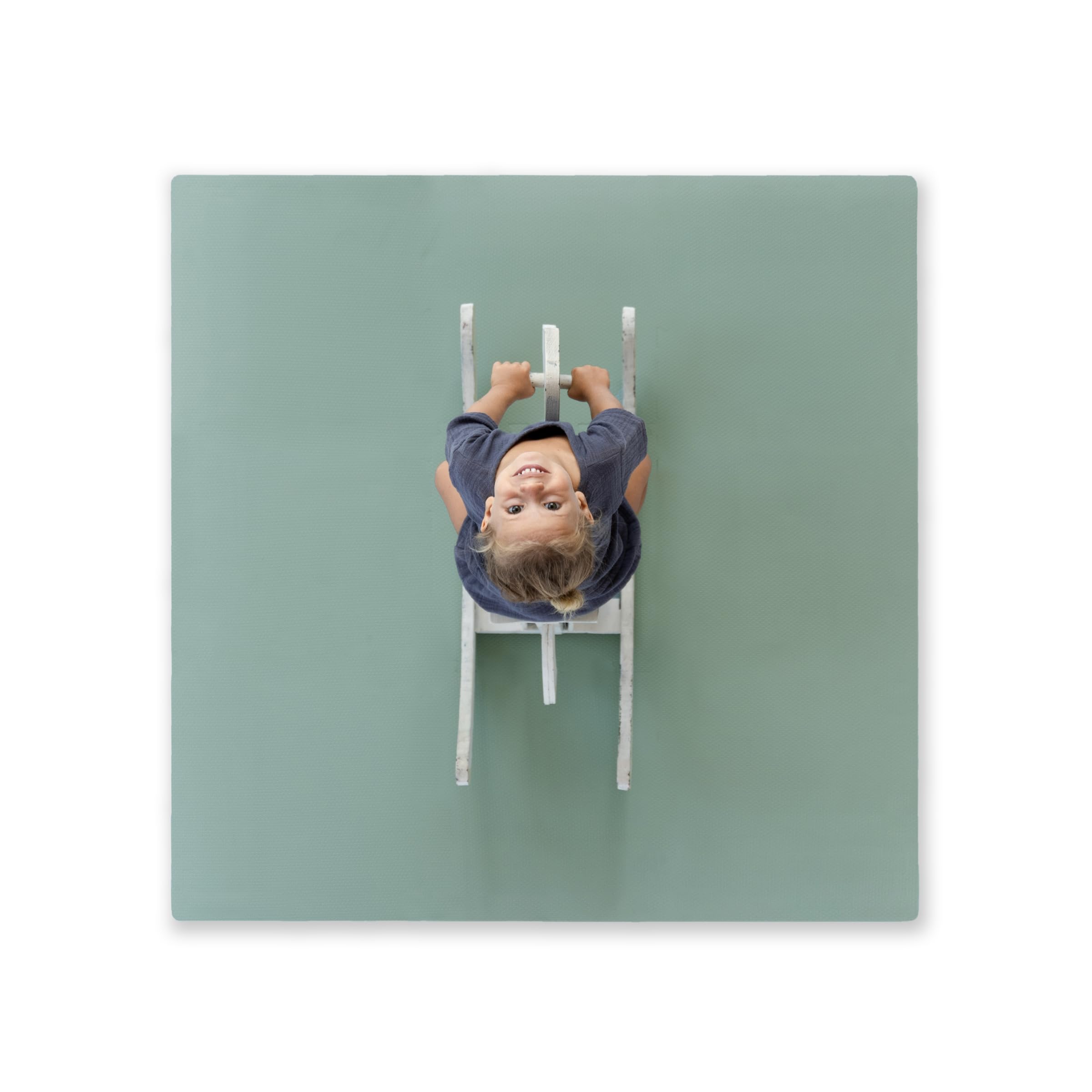 Toddlekind Playmat -Classic Foam Play Mat- 4 x 4 feet Premium Quality Foam Play Mat for Babies/Toddlers, Stylish, Non-Toxic, Odorless, Moss