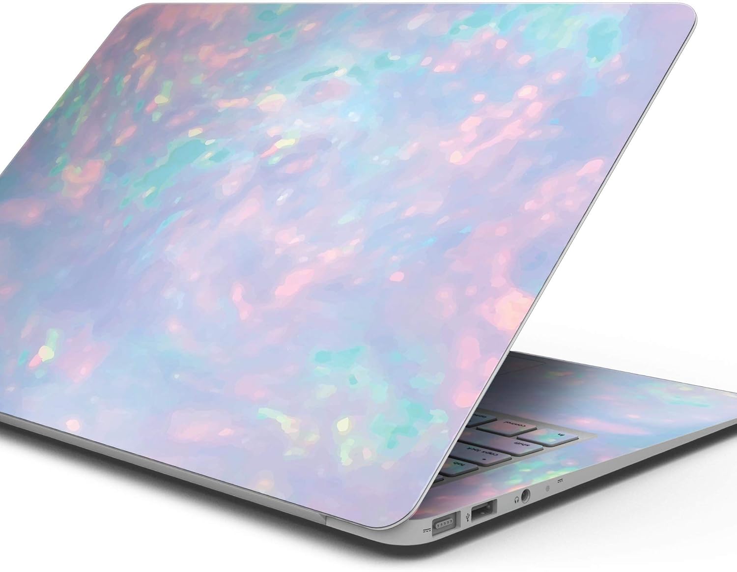 DesignSkinz - Compatible with MacBook Air 13” 2020 (A2179) - Skin Decal Protective Scratch Resistant Vinyl Wrap - Blurry Opal Gemstone
