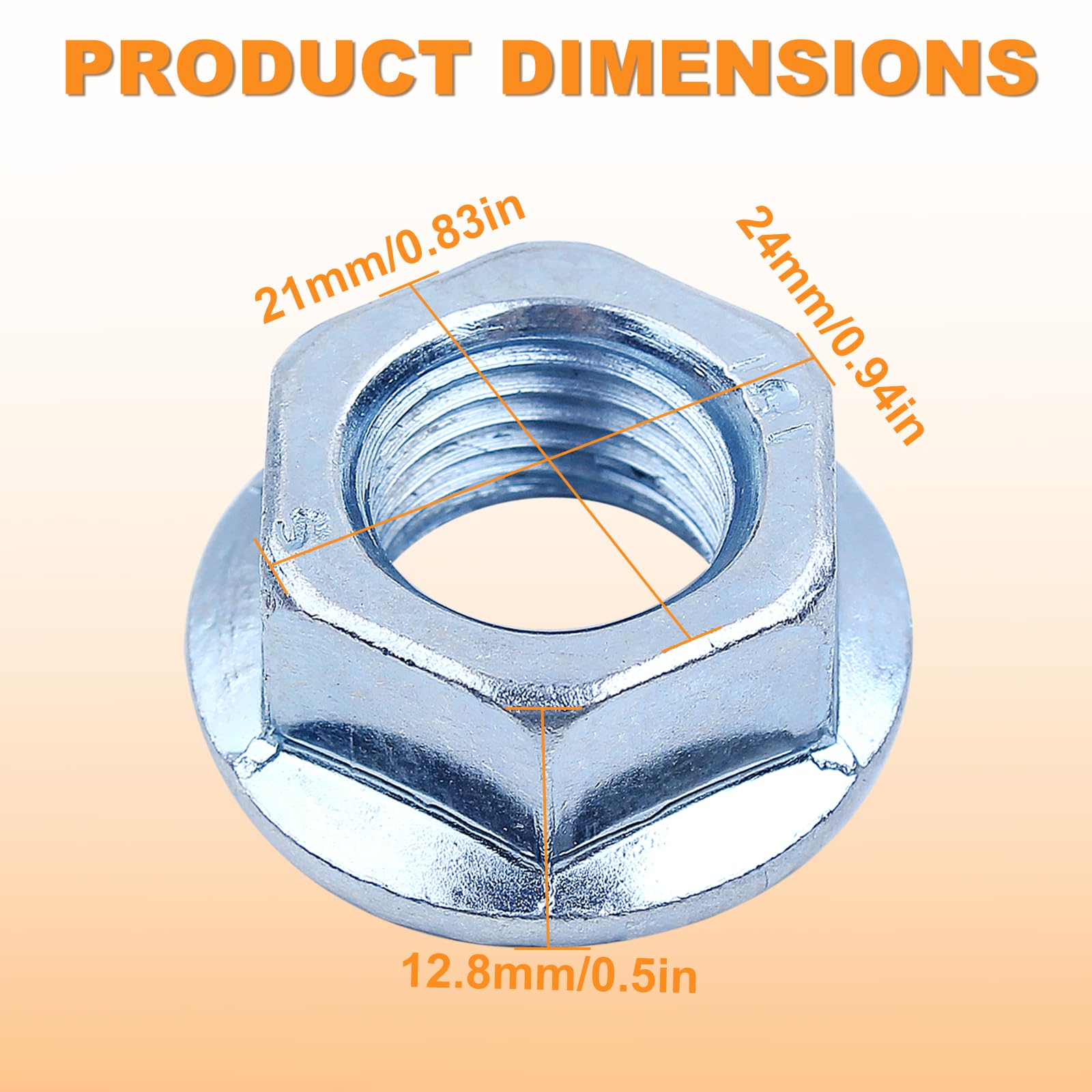 Amazon.com: Flywheel Nut Special fit Hon GX140 GX160 GX200 G150