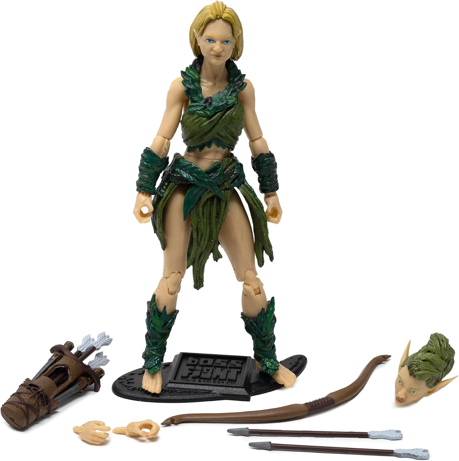 Boss Fight Studio Vitruvian H.A.C.K.S. Aspen Fantasy Series Action Figure - Highly Articulated Collectible and Customizable Figurine with Interchangeable Parts and Accessories - 1:18 Scale image 2