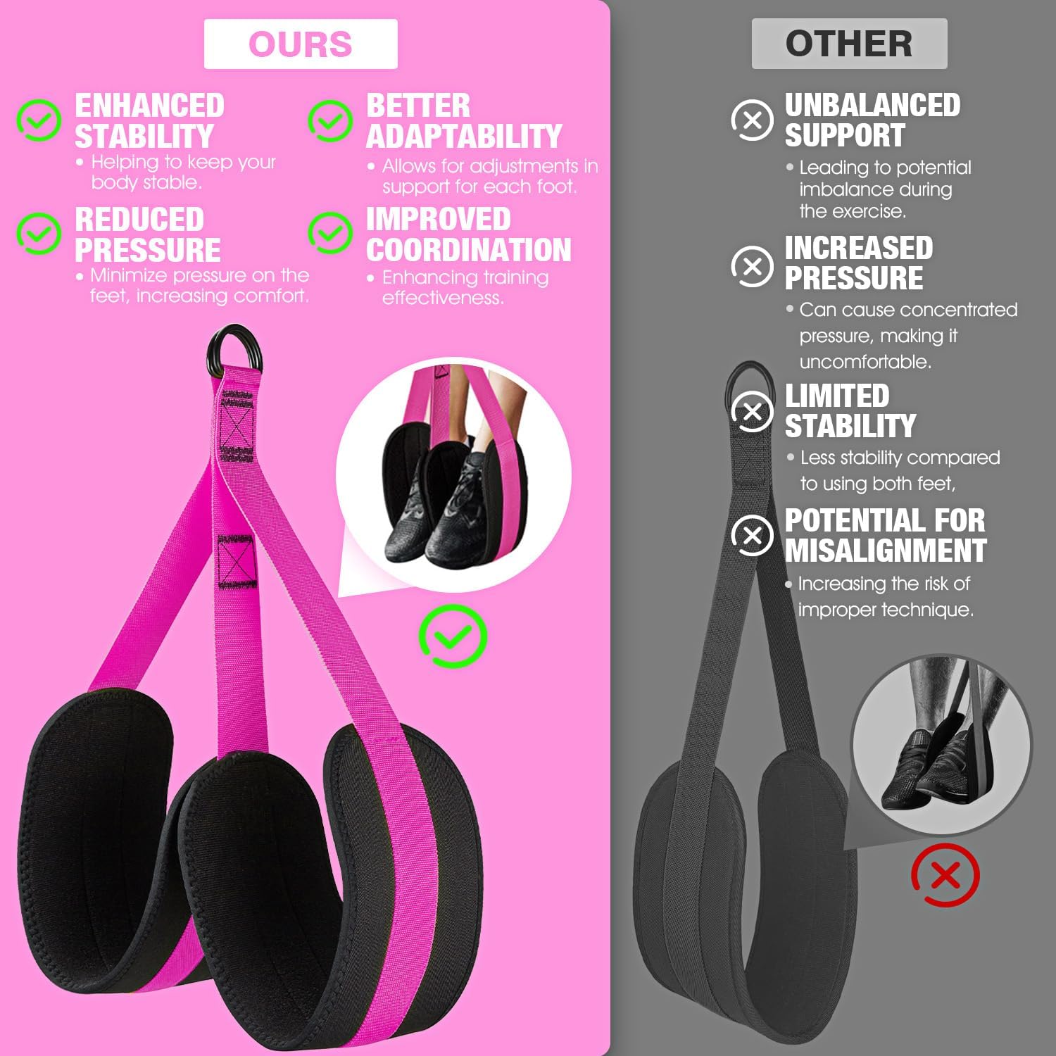 Ayombo Pull Up Assistance Bands, Resistance Bands for Pull Up Bar Workout, Adjustable Heavy Duty Pull Up Assist Equipment with 4 Assistance Bands, Home Gym Fitness Exercise Strength Training image 2