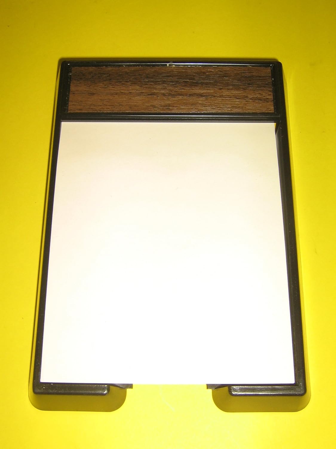 IDL Memo Holder, 4 x 6, No. 35460, Black & Walnut, with Memo Sheets Sold in Units