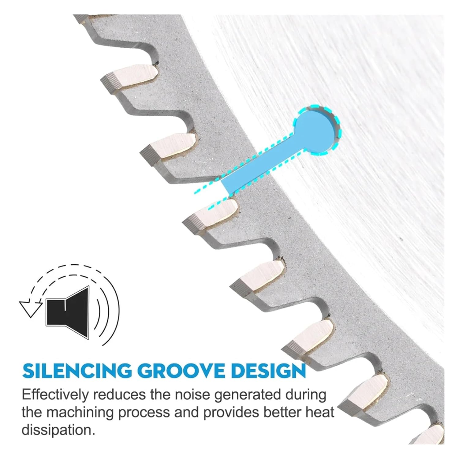 Aluminium Cutting Saw Blade, 115/165/185/190/235/255/260/305/355mm, Carbide Circular Metal Disc 40-100T, 1 Piece (190x2.0x30x80T)