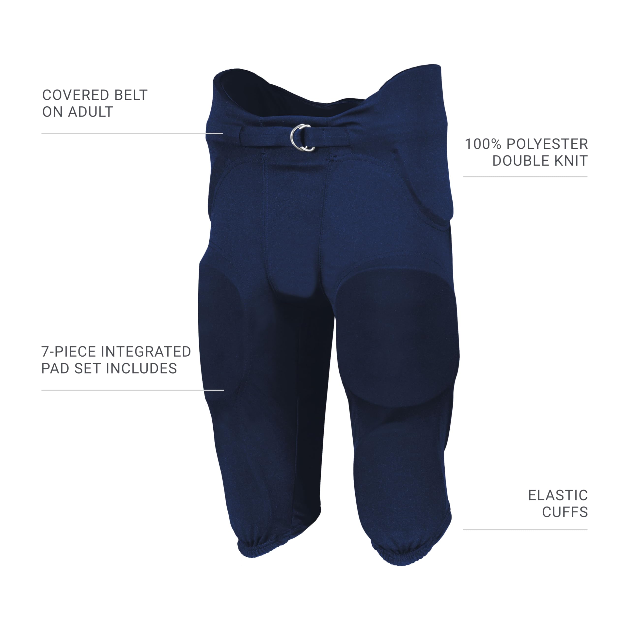 Russell Adult Inter FB Pant W/7PC Pads
