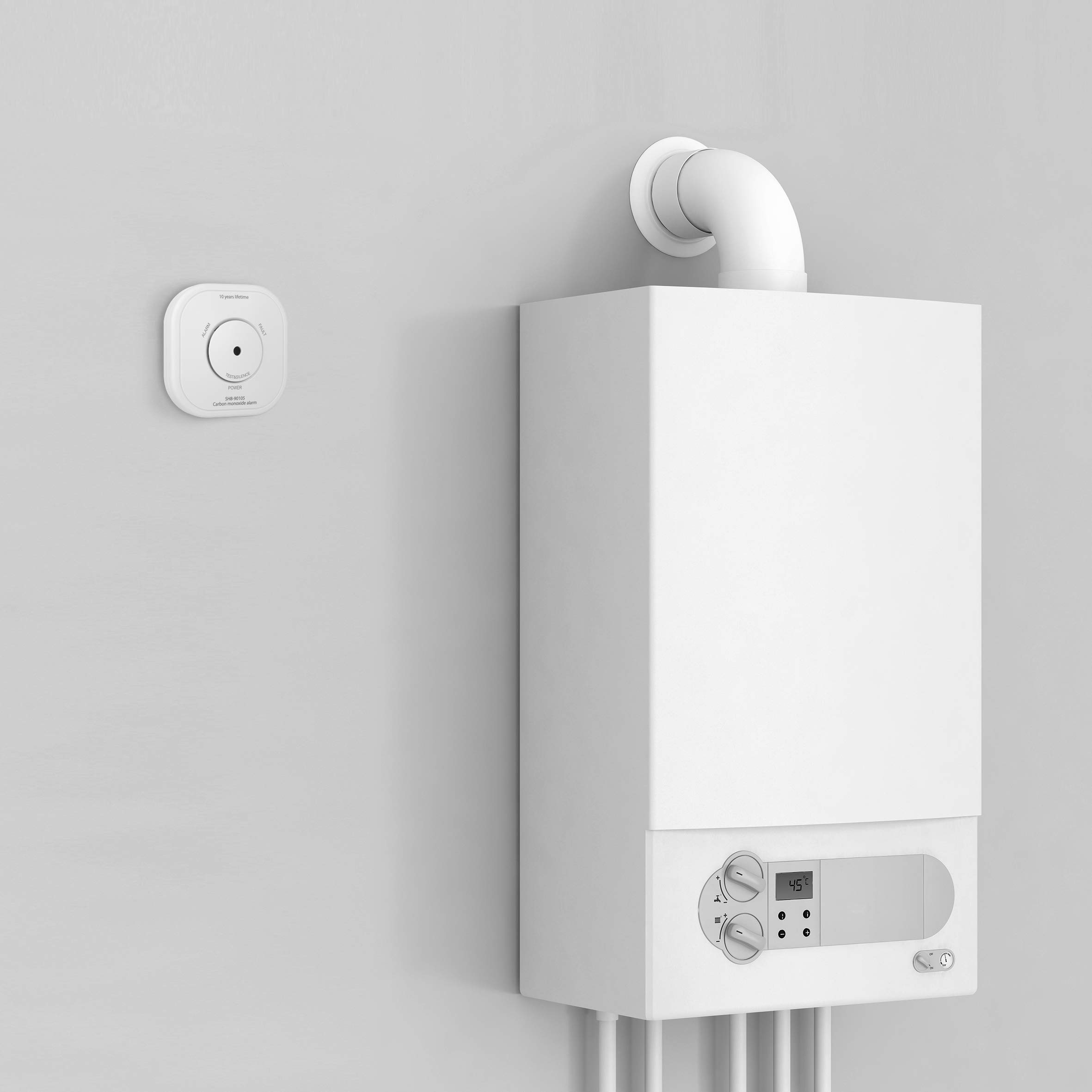 Smartwares SH8-99111 - Set de Detector de Humo y monóxido de Carbono