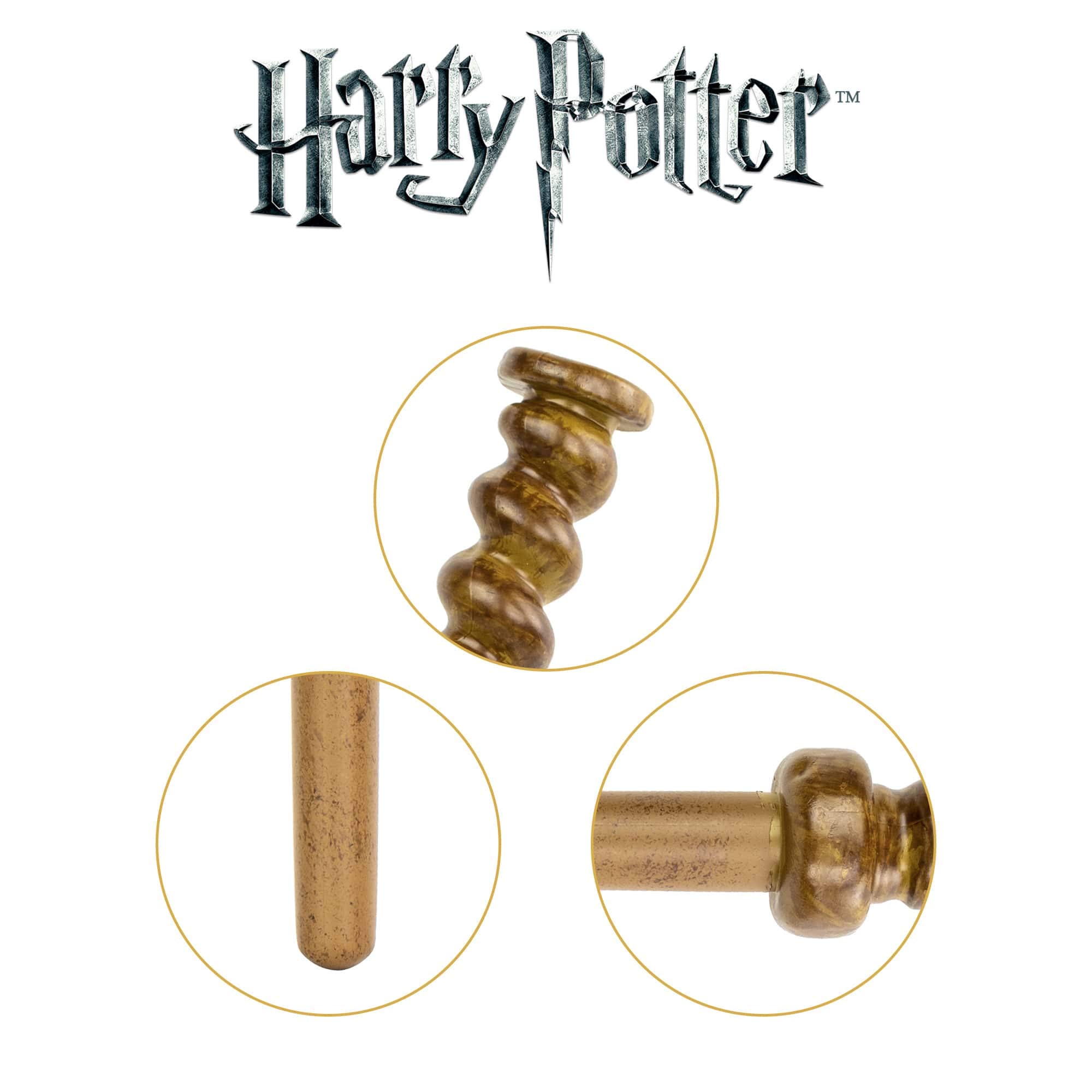 The Noble Collection Varita De Arthur Weasley Con Marcapáginas – Réplica Oficial De 30 Cm, Caja Con Ventana