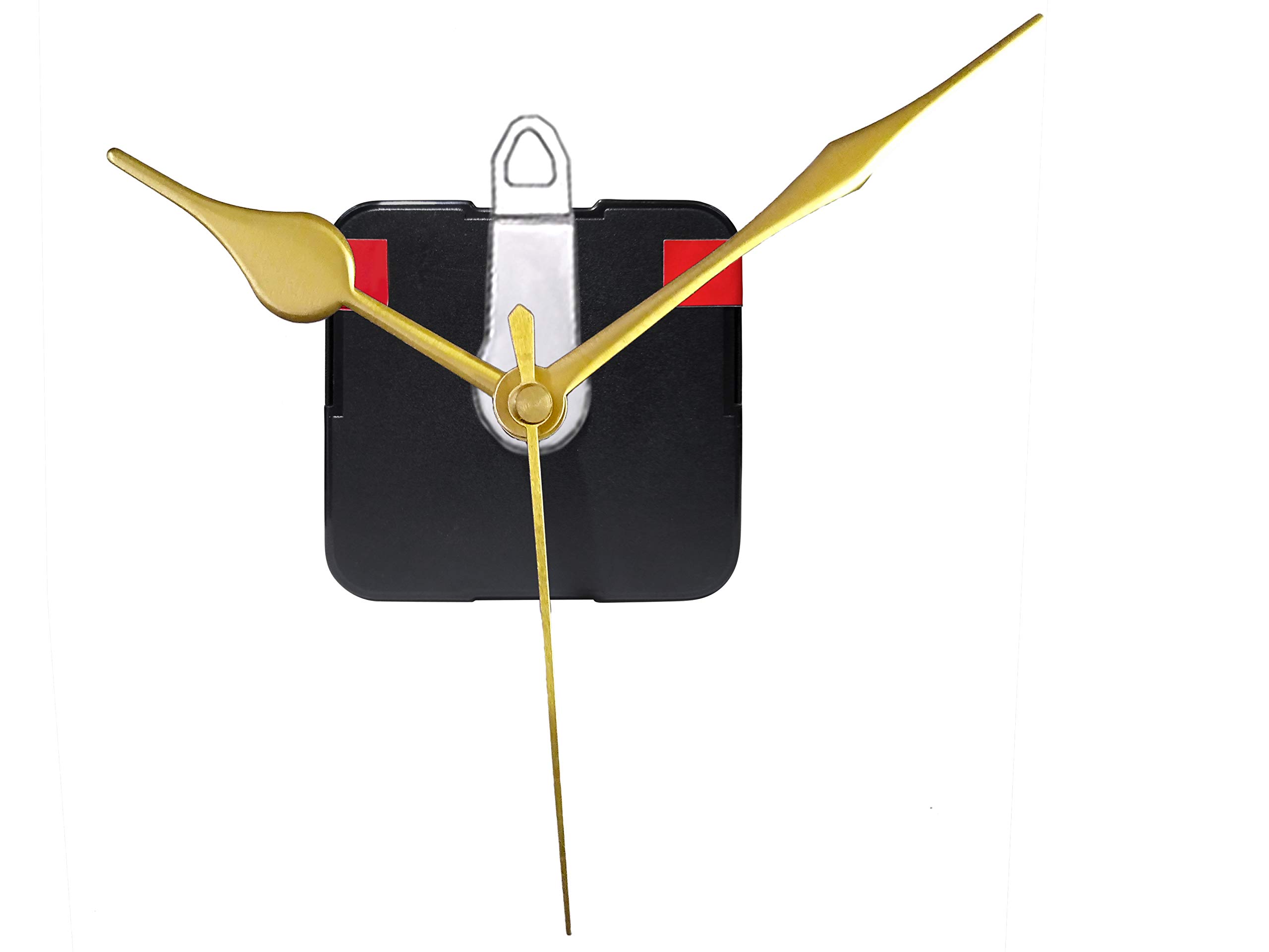 Plastic Quartz Movement Machine with Golden Hands Kit for Wall Clock (IIK-MOV-PL-007)