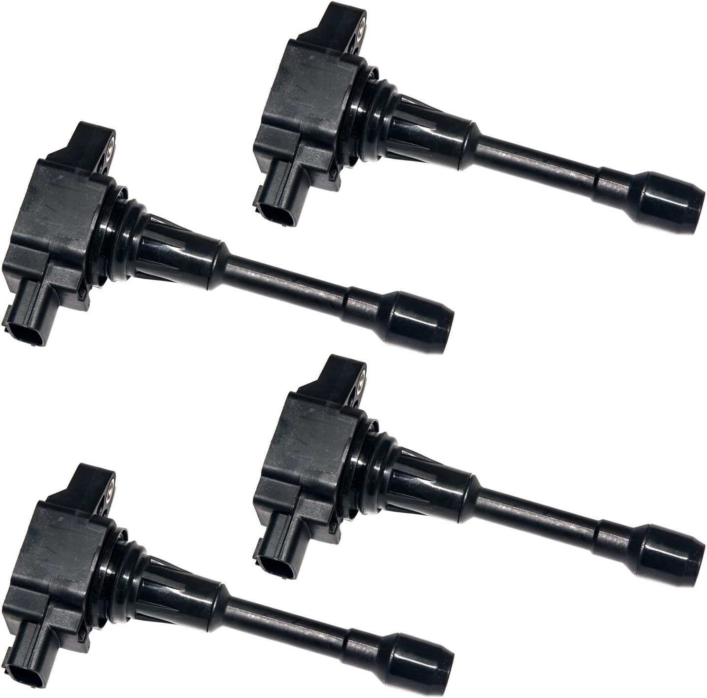 MAS Set of 4 Ignition Coils for Nissan Altima Sentra Cube Rogue Infiniti L4 V8 UF-549 22448-ED000 C1696 UF549