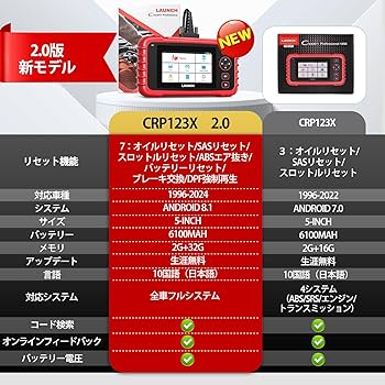 LAUNCH CRP123X OBD2 診断機 システム診断 515rCvrEutL.jpg