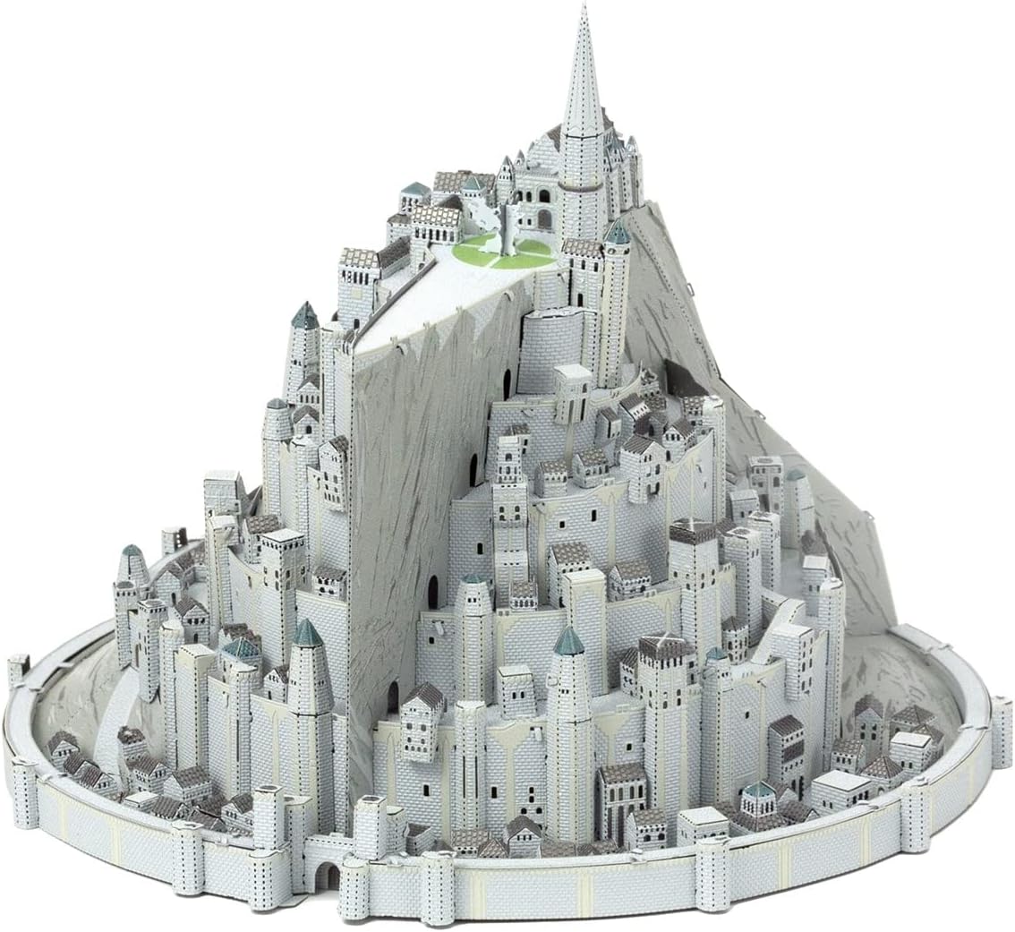 Premium Series Lord of The Rings Minas Tirith 3D Metal Model Kit Fascinations