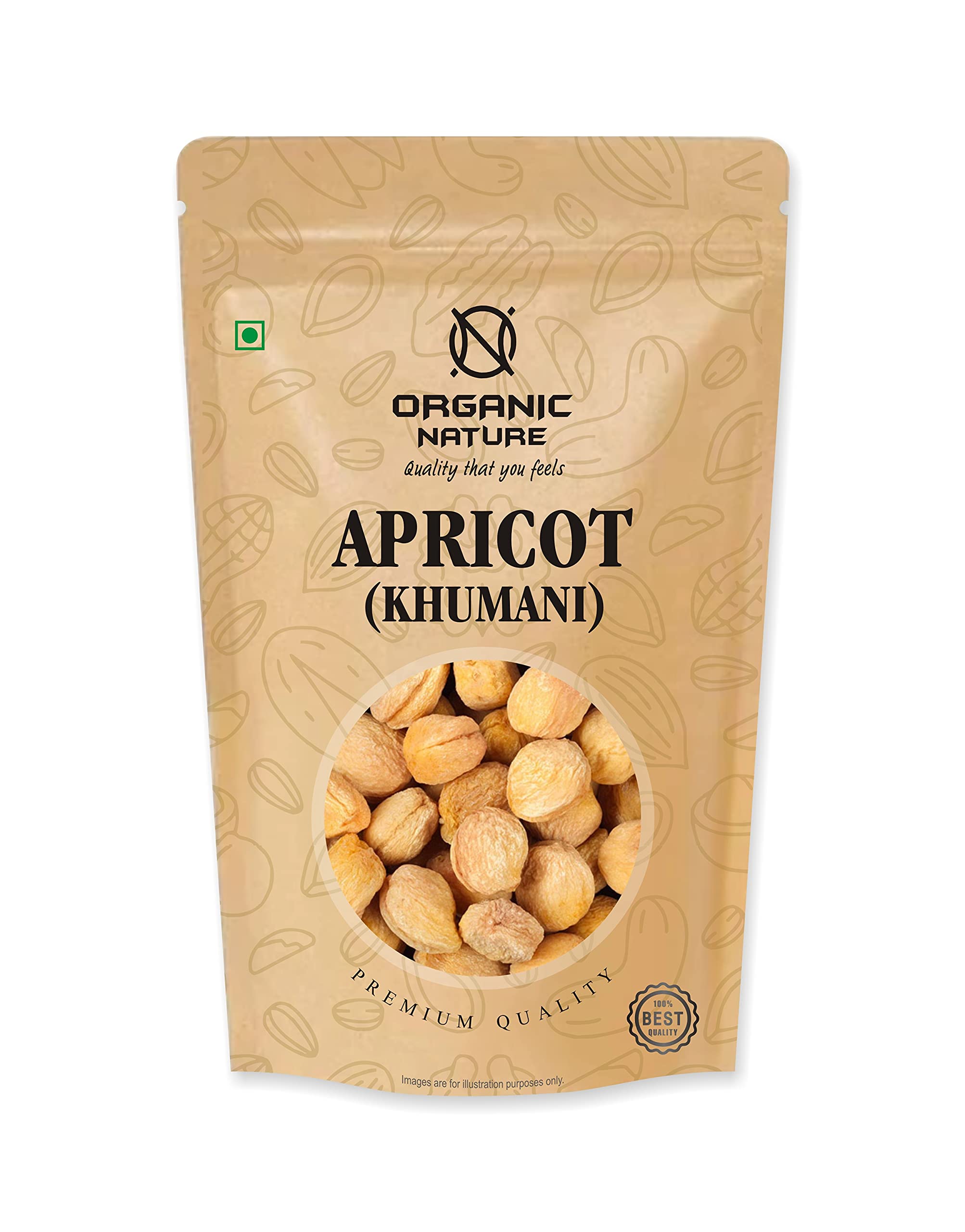 Organic Nature Dried Apricot Dry Fruits or Khurmani Khumani (Pack of 100 Gram) (B08NZNC3S2) Amazon Price History, Amazon Price Tracker