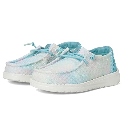 Hey Dude Kids Wendy Mermaid Shimmer (Toddler) Girls Shoes Reef Blue/Multi