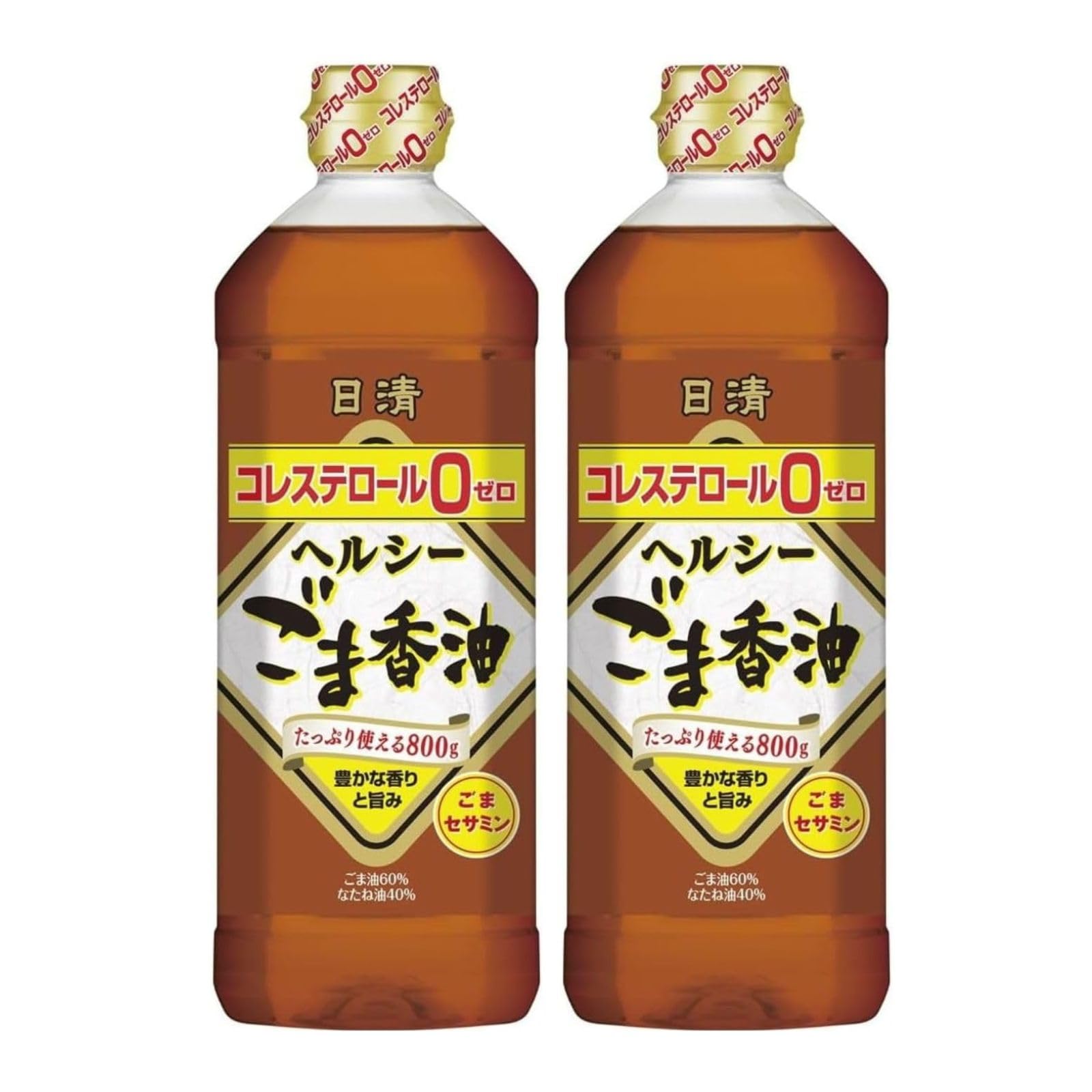 Amazon | 日清オイリオ ヘルシーごま香油 ペット 調合 ごま油 大容量