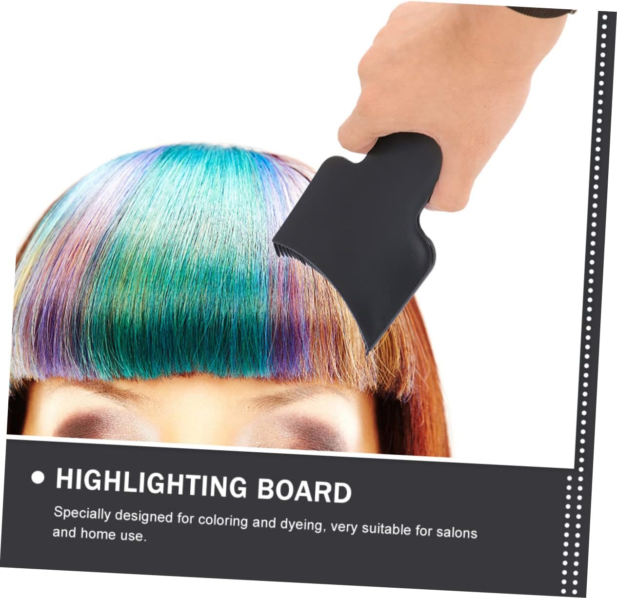 4pcs Hairdressing Tools Set Balayage Comb Board Hairdressing Accessories dye applicator Hair Dying Board Hair highlighting Board Barber dye Brush Plastic high disc Hair dye
