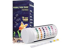 7-in-1 Aquarium Test Strips: Your Water Quality Solution