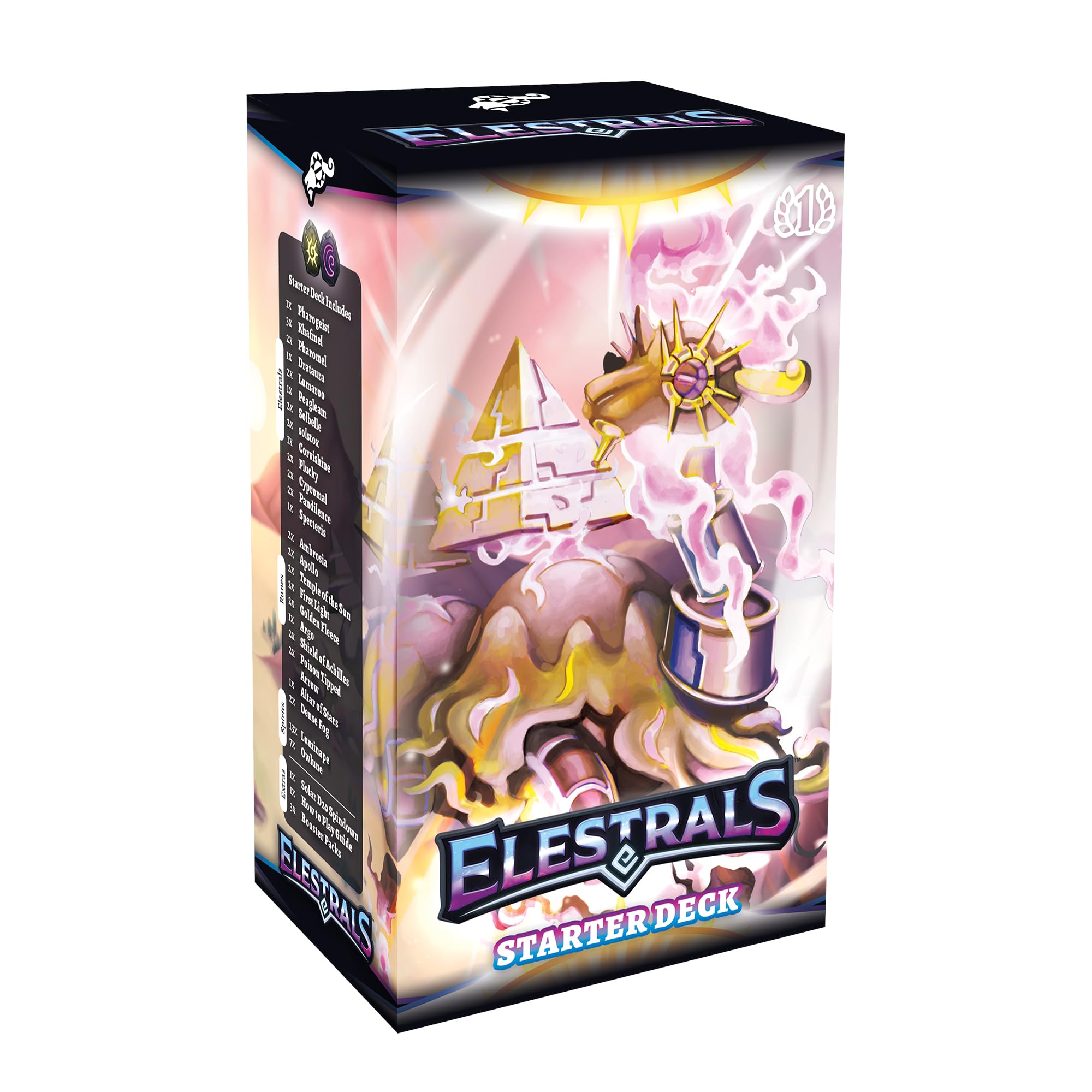 Elestrals TCG: Daybreak Pharogeist Starter Deck with 3 Booster Packs