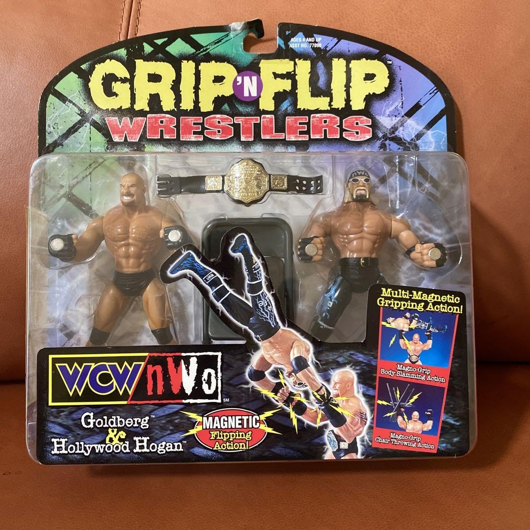 TOYMAKERS WCW ハルク・ホーガン 1984年製 フィギュア WWE WCW トイビズ社 ハルク・ホーガン ハルクスター レア品