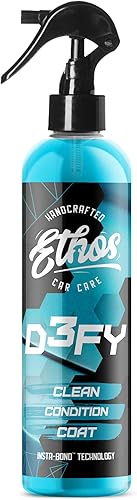 Miniatura 9 de Ethos Defy - Revestimiento de cerámica 3 en 1 - Spray y cera para lavado de autos sin agua - Lavado sin cera de coche - Suministros de limpieza