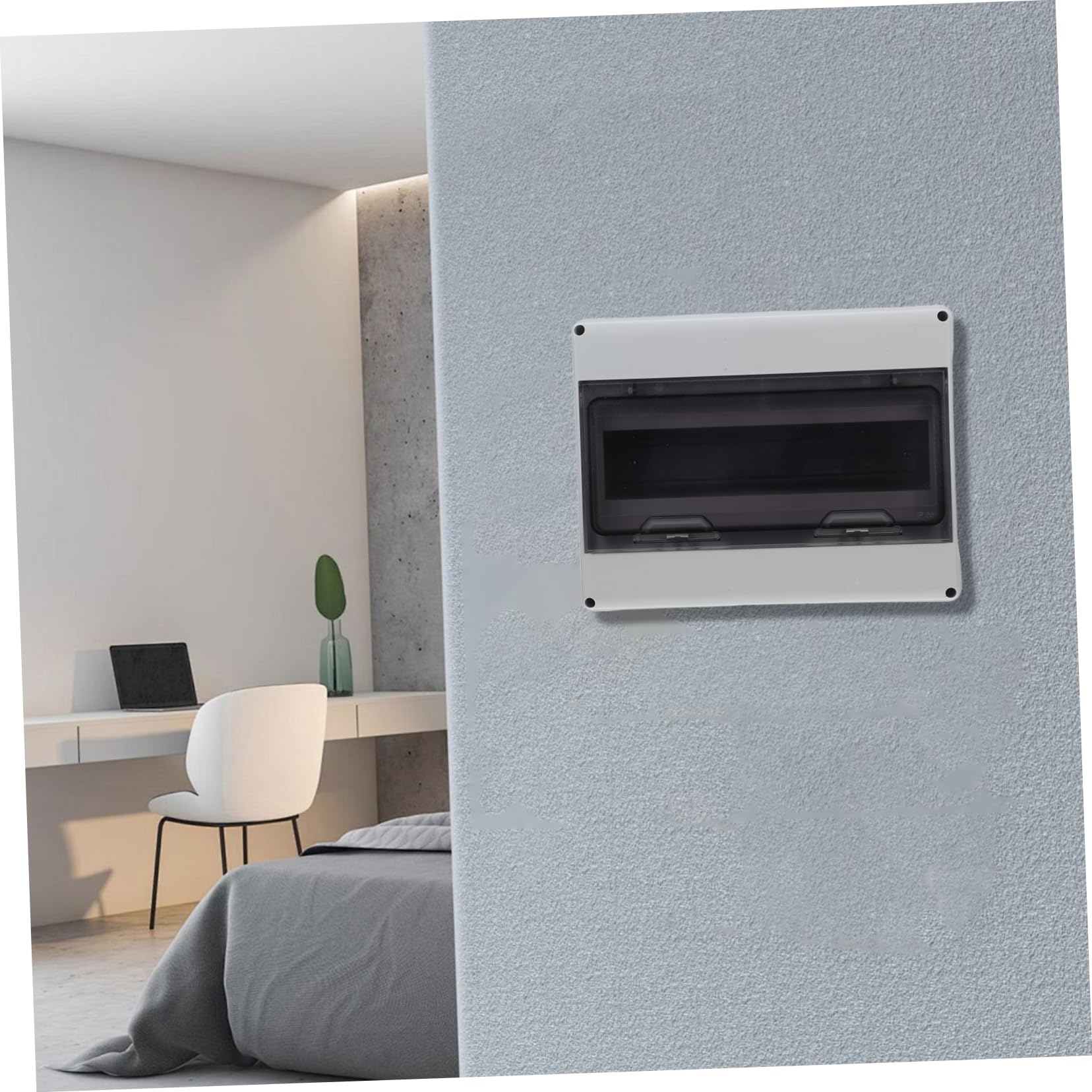 12-facher Schutzschalterkasten mit Sichtfenster, Ip65 Wetterfest