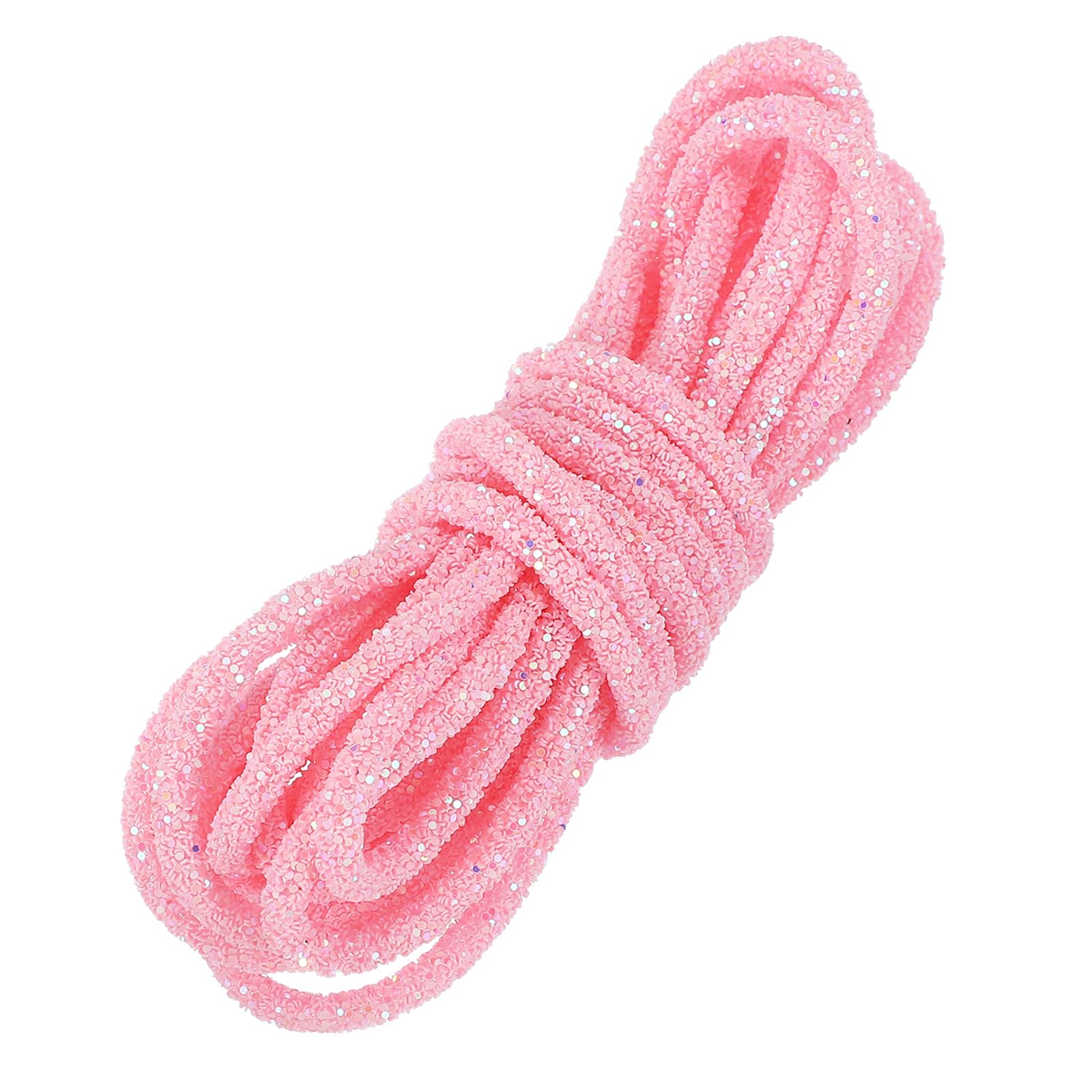 Cordón de lentejuelas rosa PATIKIL para decorar vestidos de boda y manualidades