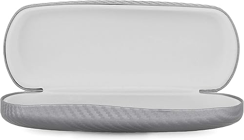 Miniatura 5 de Carcasa rígida para lentes de sol con montura grande, para mujeres y hombres, en fibra de carbono