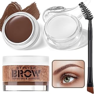 Kit de maquillaje de cejas, gel de cejas 2 en...