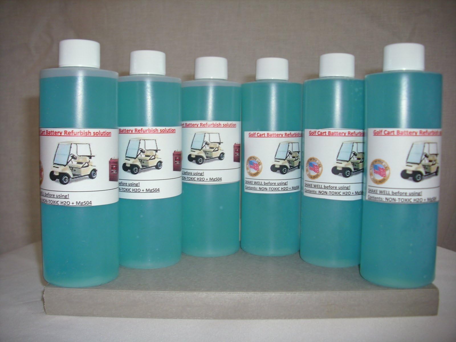 Liquid Solution Refurbish Fix Repair Renew Golf Cart Batteries Battery Kit