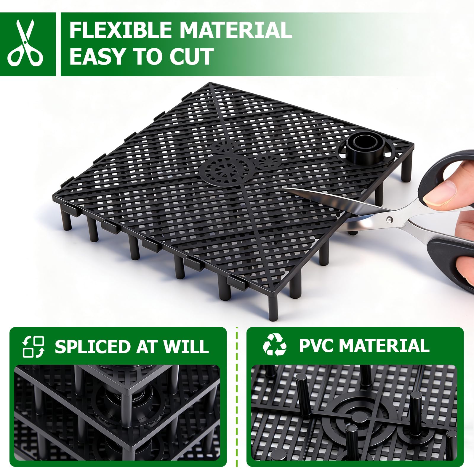 Sieral Filtro de grava para tanques de 40 a 55 galones, 16 placas de 5.7 x 5.7 pulgadas, sistema de grava para agua limpia, con 4 tubos de elevación y 1 filtro de algodón, para agua dulce y agua