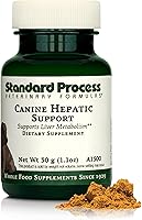 Vista 1 de Standard Process Canine Hepatic Support - Fórmula de bienestar para perros para ayudar a la salud del hígado - Función inmune hepática y suplemento