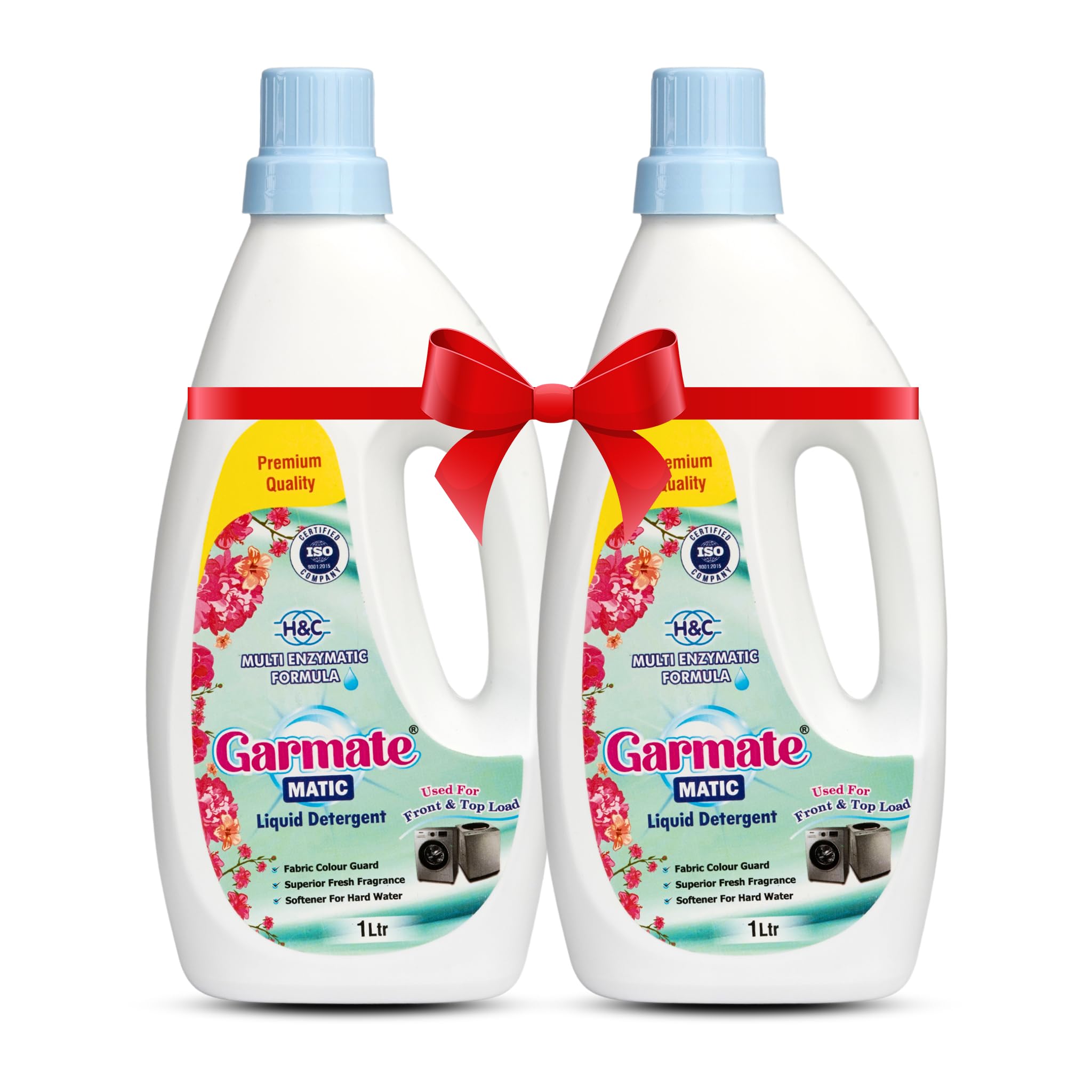 GARMATE Matic Liquid Detergent for Washing Machine | 1L + 1L Super Saver Pack – Dual Liquid Detergent Combo Pack. (B08WHP25FY) Amazon Price History, Amazon Price Tracker