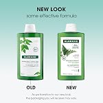 Klorane, Oil Absorbing Shampoo with Organic Nettle for Oily Hair and Scalp, Helps Absorb Excess Oil , Natural, 400ml