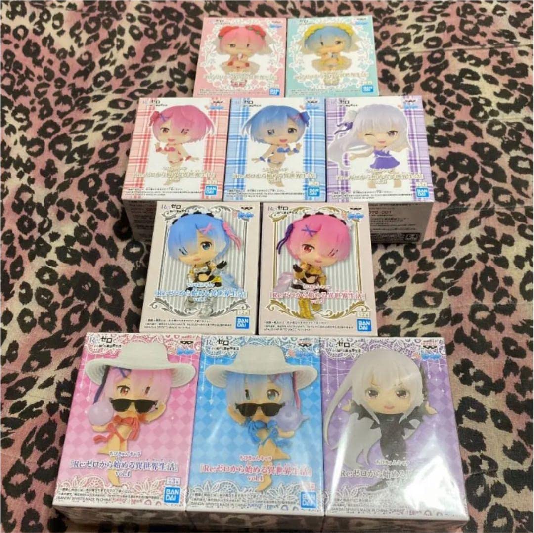 Amazon.co.jp: リゼロ ちびきゅんフィギュア コンプリートセット A OC 