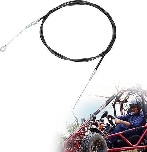 Cable del acelerador 8173 mejorado de 90" de largo con carcasa de 82" para Manco GO KART Cart Buggy