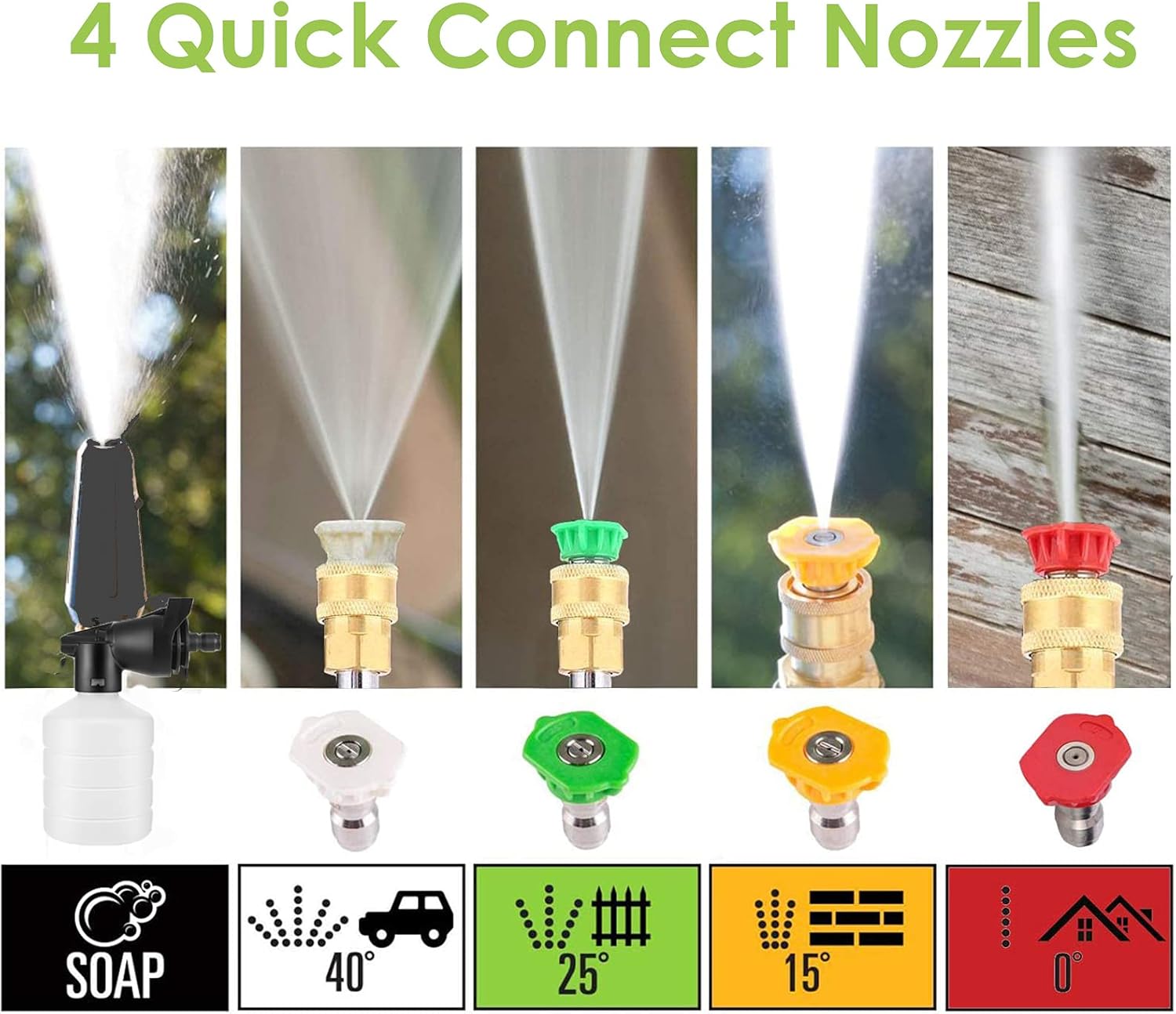 Buу 1 gеt 1 🔥 Electric Pressure Washer, TOPZONE 1232 PSI 1.43GPM Electric Power Washer with Reel, 4 Nozzles, Detergent Tank, 1670W High Pressure Washer Machine for Car/Patio/Garden/Yard/Patios Cleaner