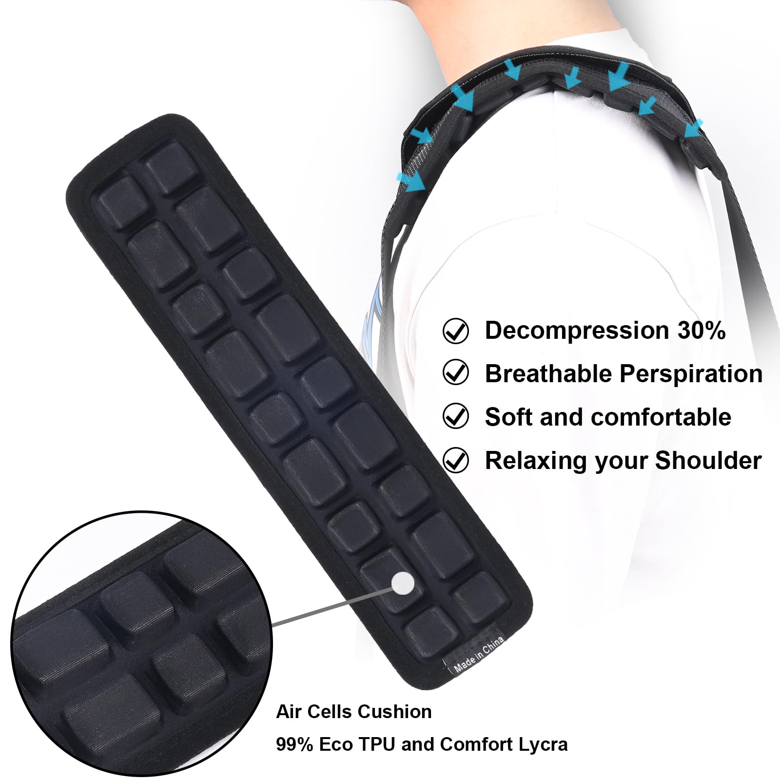 RLSOCO Adjustable Carry Straps for Baby Stroller - Image 3