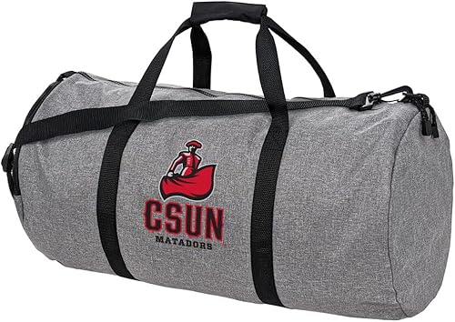 Miniatura 240 de Collegiate Primary Logo Collection Bolsa de lona ligera para deportes y gimnasio plegable para viajes, Bob Jones Bruins