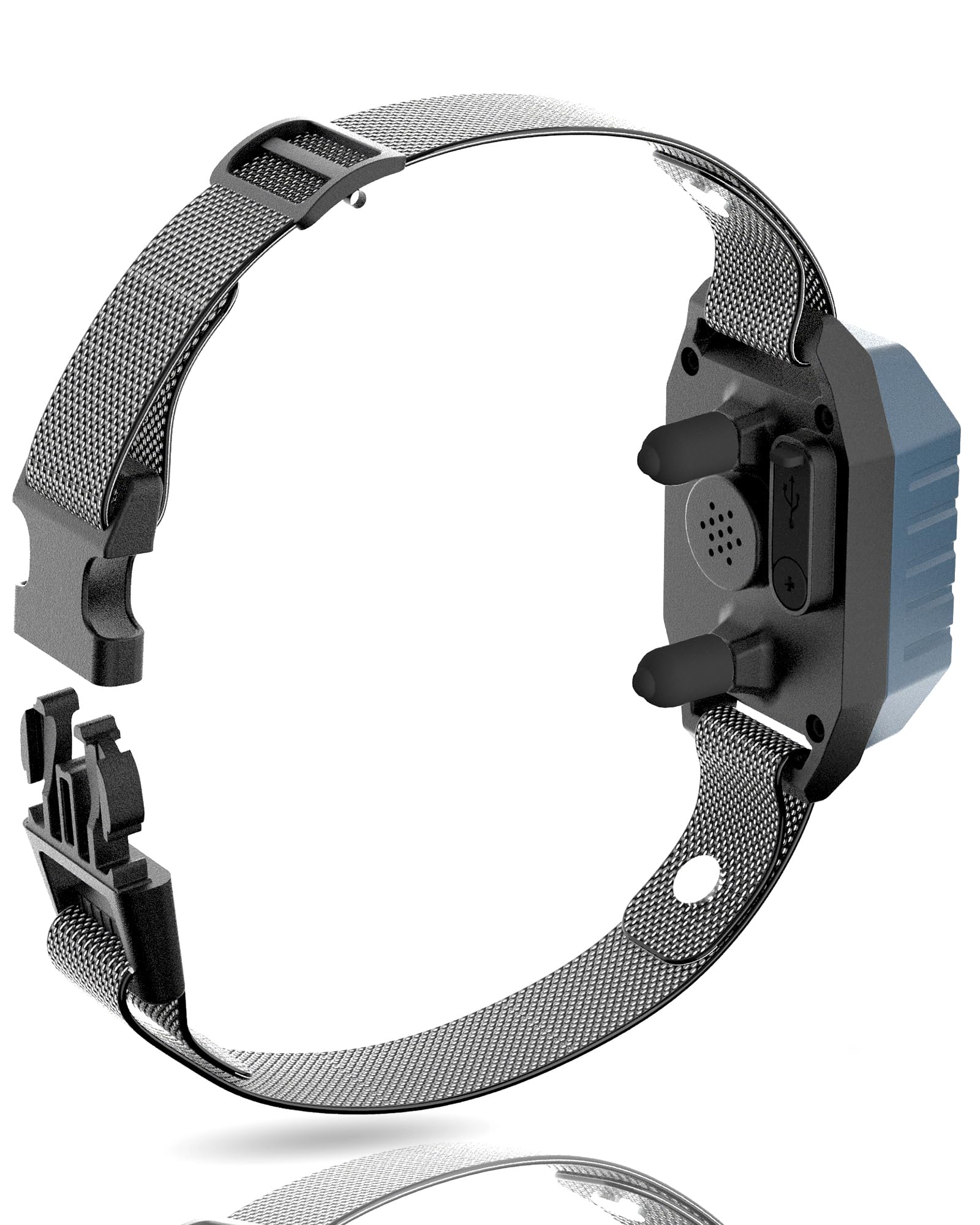 Collar de Adiestramiento para Perros, Sin Descarga Eléctrica, 9 Niveles, Sonido, Vibración y Boost, Alcance 3000m, Recargable, Autonomía 30 Días, Impermeable IP67, para Todos los Perros