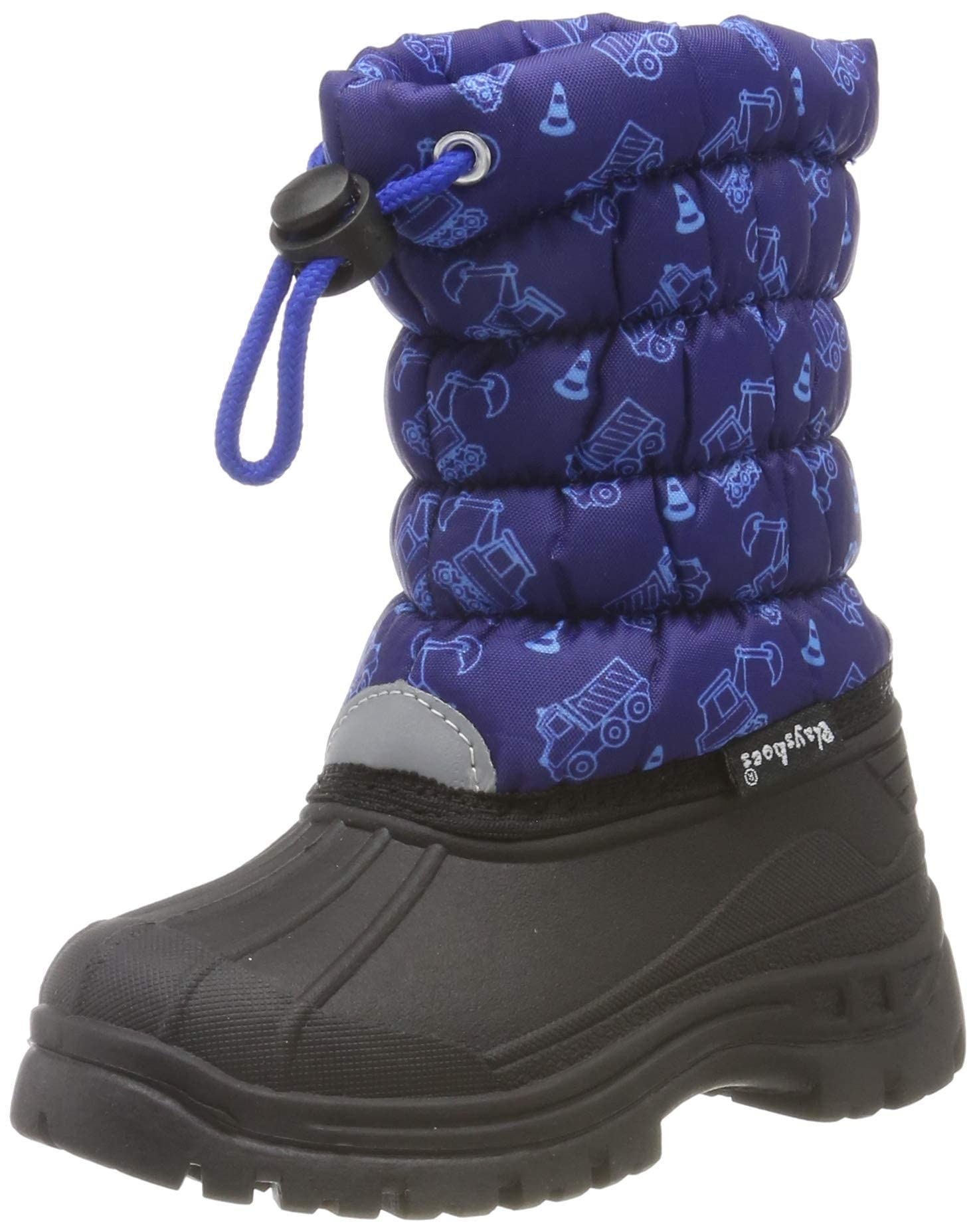 Playshoes Winter Bootie/Unisex Winter Snow Boots – Children and Teenagers, Traffic, 32/33 EU