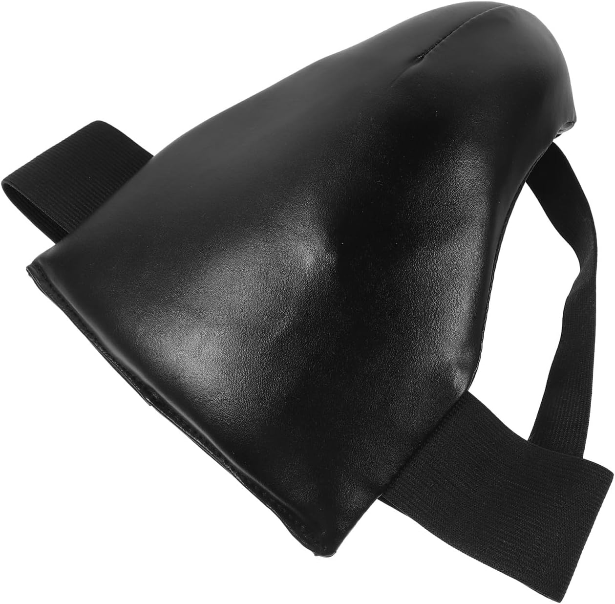 Kisangel Training Groin Guard Black L Size Breathable Portable Groin Protector Comfortable Crotch Protector for Adult and Martial Arts Taekwondo Boxing Muay Thai Sparring