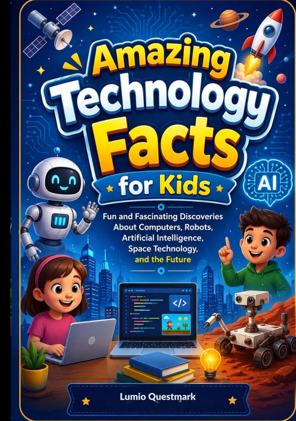 Amazing Technology Facts for Kids: Fun and Fascinating Discoveries About Computers, Robots, Artificial Intelligence, Space Technology, and the Future