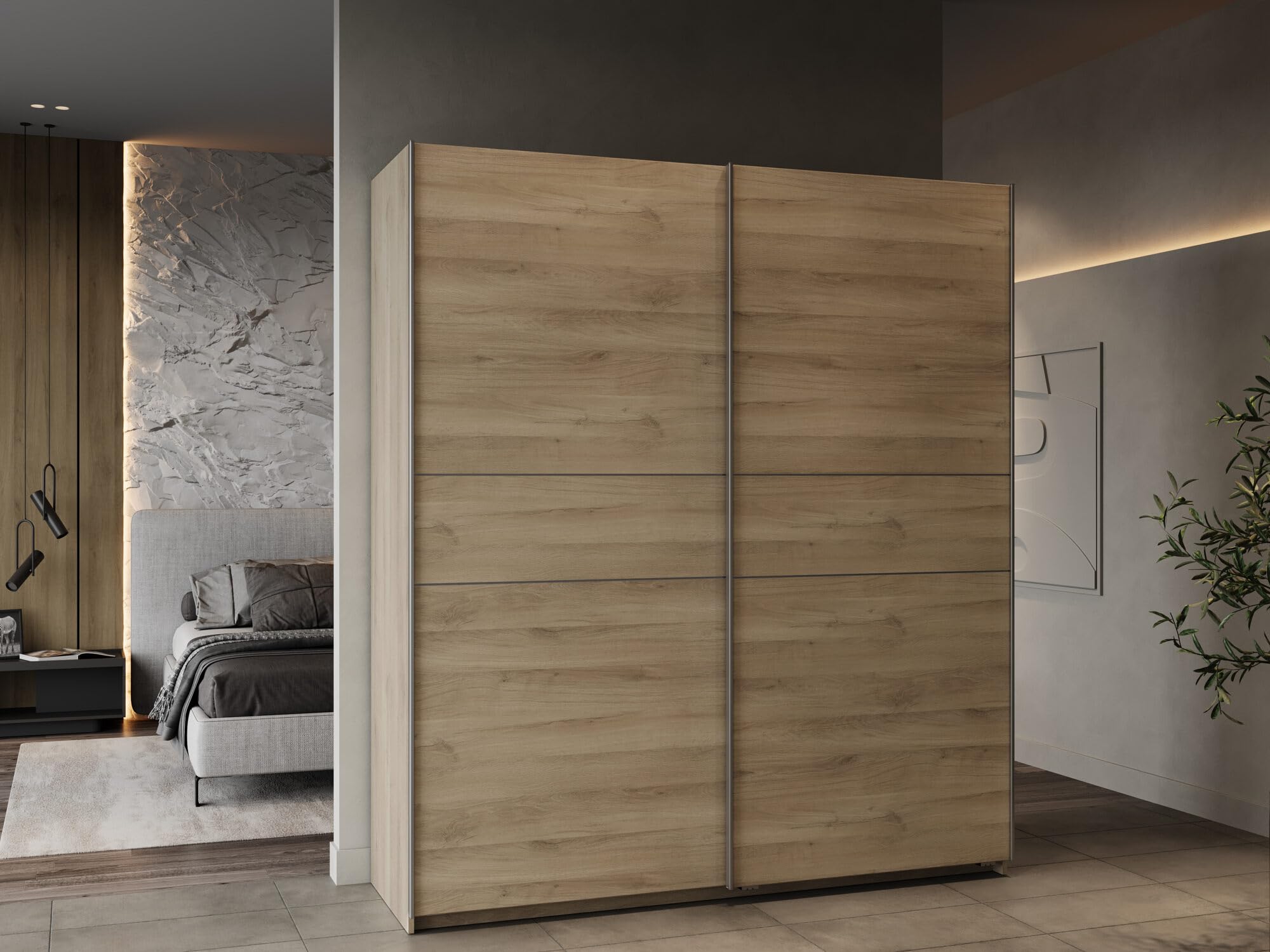 Armoire 2 Portes Demeyere Kronberg - Chêne 79cm - Fabriqué En France