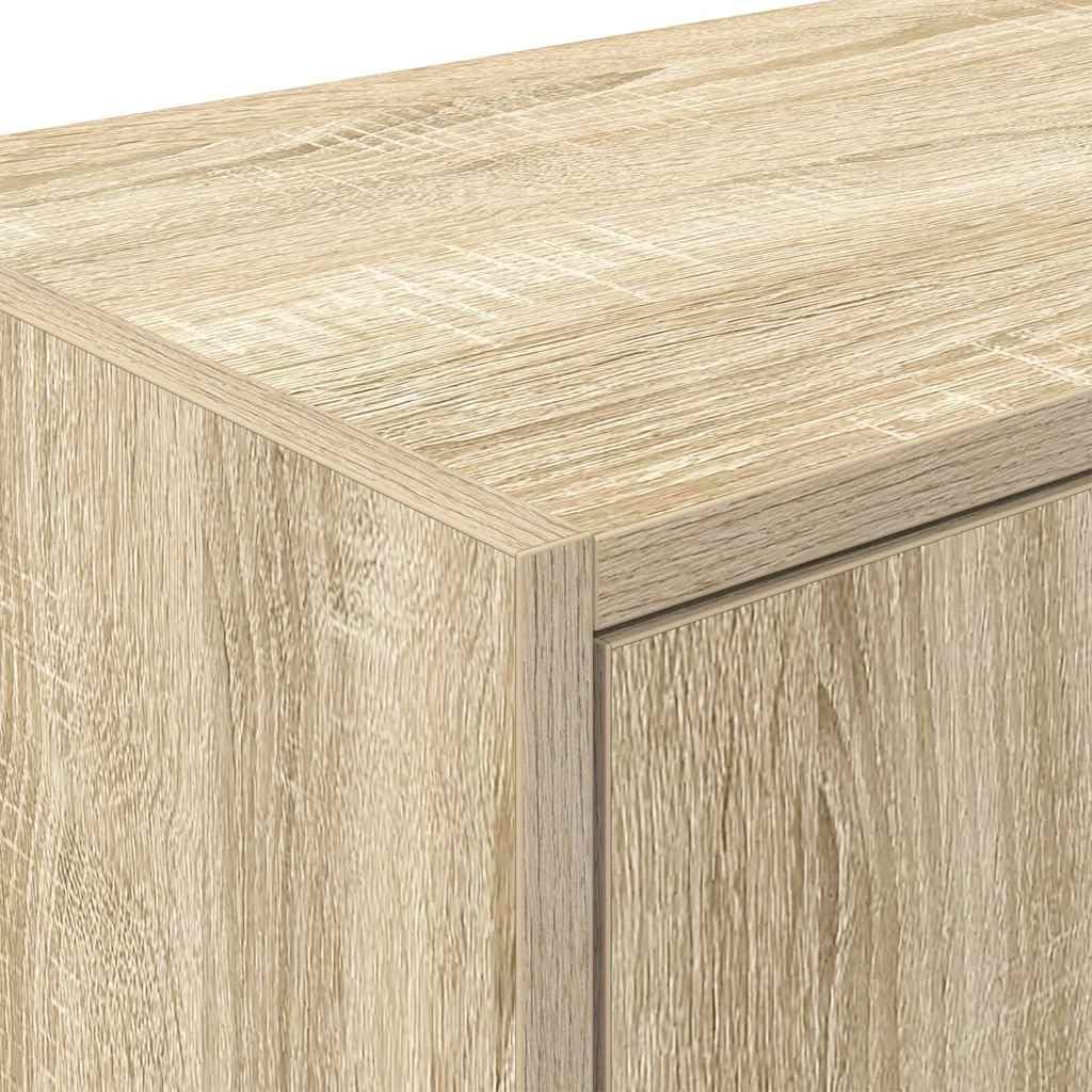 vidaXL Armarios de pared 2 uds para garaje madera de ingeniería
