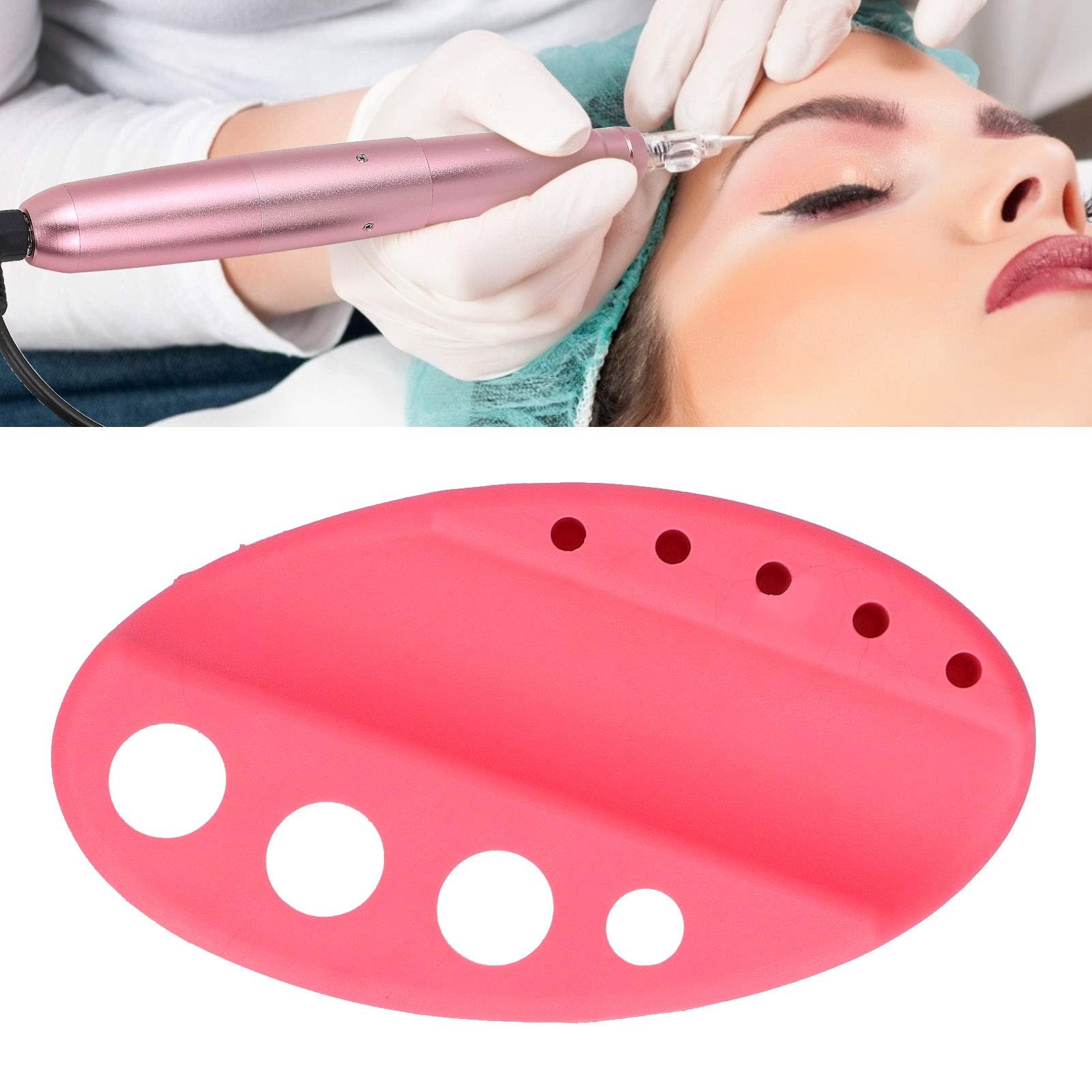 Faltbarer Tattoo-Werkzeughalter Aus Silikon – Für Maschinen, Stifte, Farbbecher & Microblading