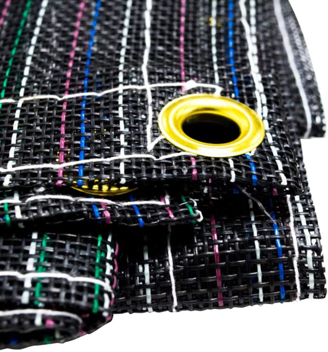 10x12 Vinyl Coated Multi-Color Mesh 12oz Tarp for Dump Truck Cover, Landscape, & Trailers