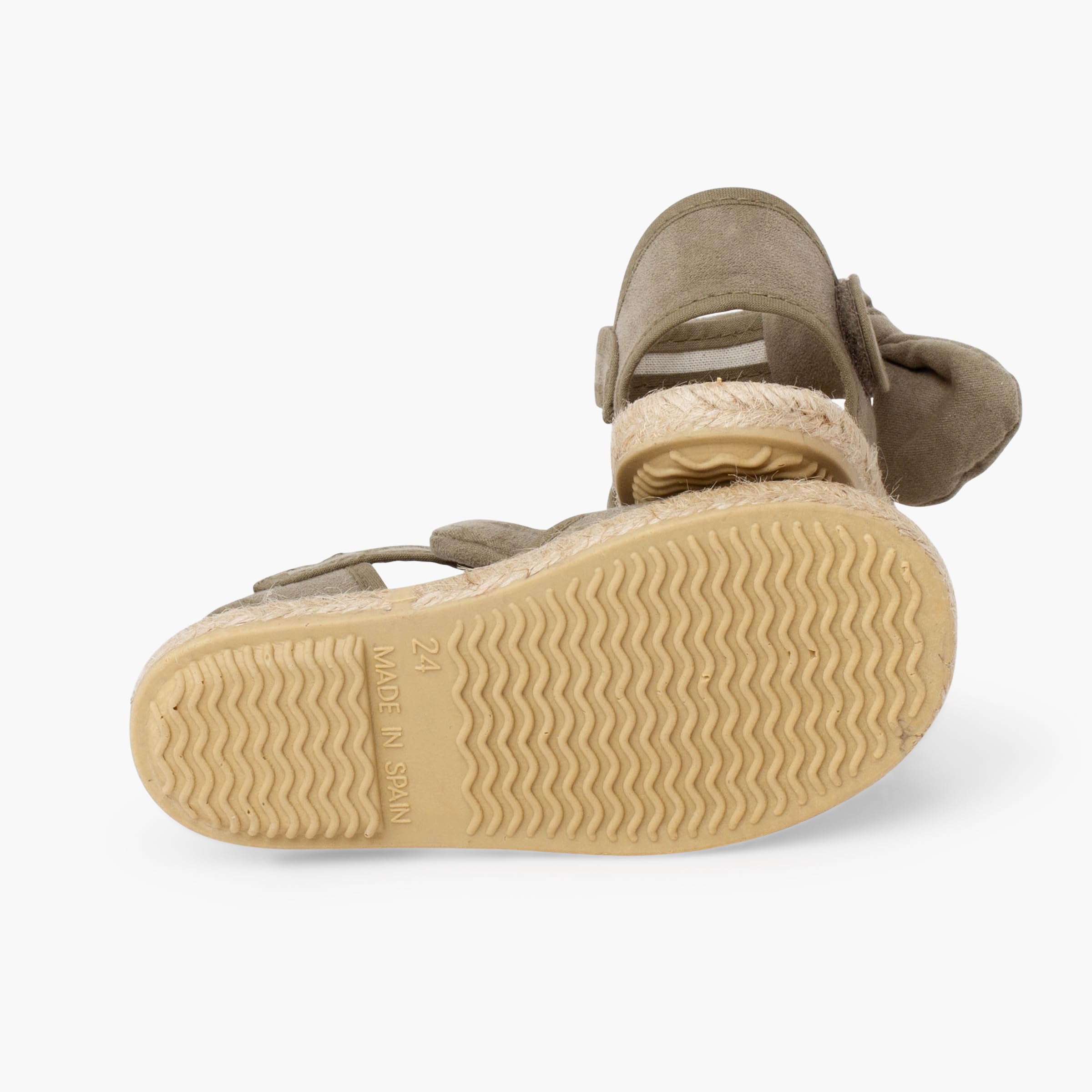 Pisamonas Espadryle Dziewczyna Krawat Zamszowe