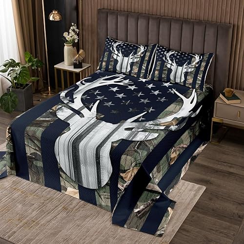 Miniatura 6 de Juego de ropa de cama de Lake House, tamaño Queen, diseño de ancla náutica con temática de lago y océano, para niñas y adolescentes, juego de