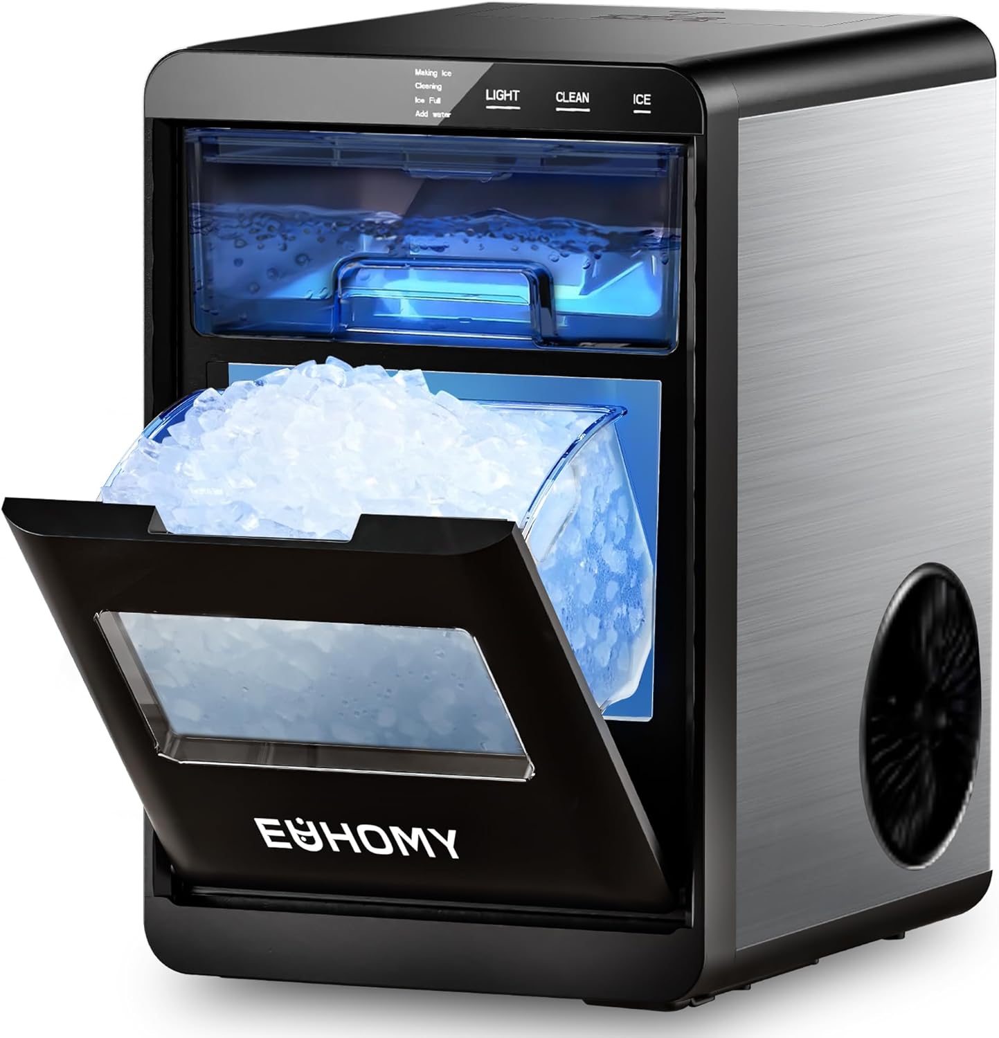 EUHOMY Nugget Ice Maker Review 2025: Your Guide to Perfect Pebble Ice